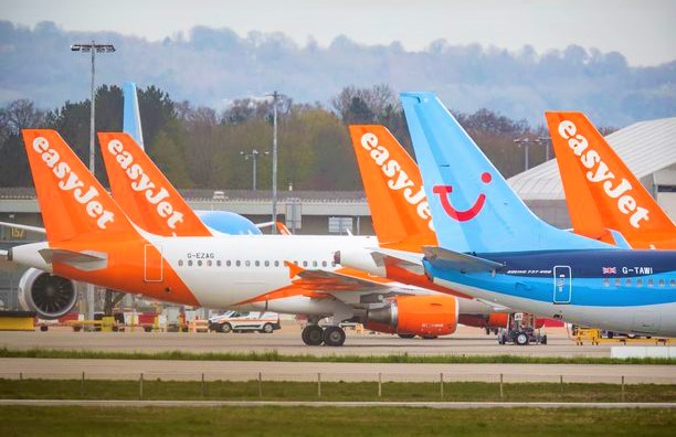 UK Lockdown exit plan propels EasyJet booking by 630% while Tui airlines sees a 500% inflated booking , as holiday bookings surge.